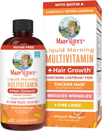 MaryRuth's Multivitamínico Líquido + Crecimiento Capilar - Clínicamente Testado con Biotina 10000 mcg - 450 ml