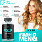 Biotina y Colágeno en Gominolas - 50.000mcg de Colágeno + 10.000mcg de Biotina
