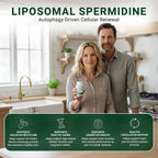GenuinePurity Espermidina Liposomal 8 mg - 60 Cápsulas - Extracto de Germen de Trigo - Vegano, Sin Gluten, No-GMO