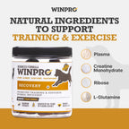 WINPRO Recovery Soft Chews para Perros, 60 masticables con plasma