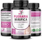 Pueraria Mirifica (Kwao Krua Kao) Extracto 10:1 - Suplemento Orgánico - 60 Cápsulas Veganas
