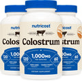 Nutricost Calostro 1000mg por Dosis, 360 Cápsulas (3 Botellas)