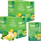 Ener-C Multivitamínico Bebida Mezcla con Electrolitos - Limón Lima, 60 sobres