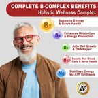 Gominolas de Benfotiamina 500mg – Complejo B con Magnesio – Vegano, Sin Azúcar