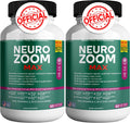 Neuro Zoom Max Extra Strength - Apoyo Cerebral con Ingredientes Herbales, 60 Cápsulas (2)