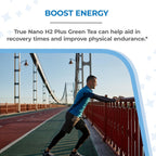 True Nano H2 con Té Verde - Hidrógeno Molecular con Nanoburbujas de Hidrógeno Activo - 60 Cápsulas
