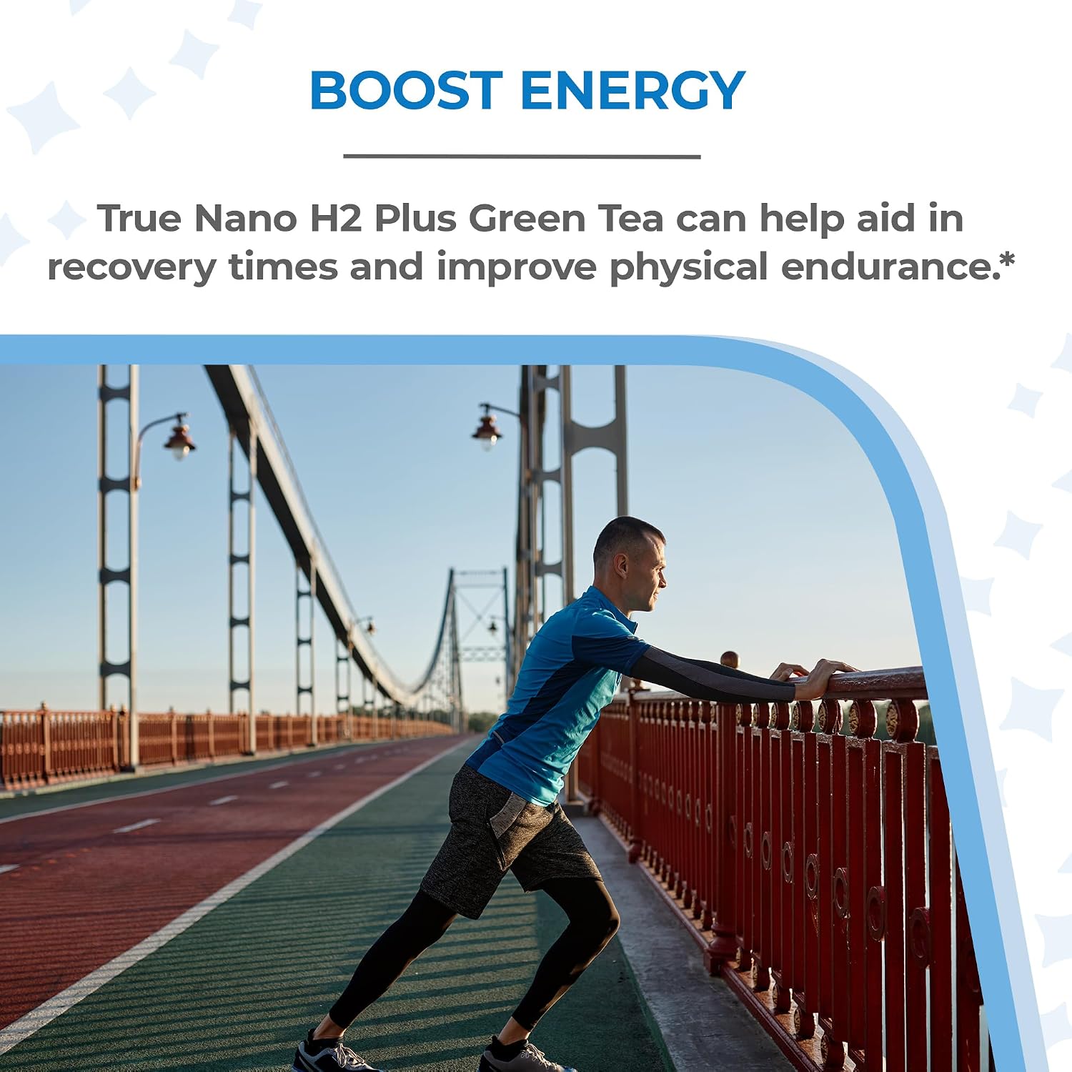 True Nano H2 con Té Verde - Hidrógeno Molecular con Nanoburbujas de Hidrógeno Activo - 60 Cápsulas