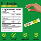 AFT Pharmaceuticals KiwiSoothe Suplemento Digestivo, 30 Comprimidos Masticables