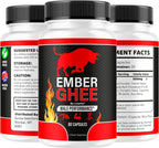 Ember Ghee Pills para Hombres - 5 Pack (300 Cápsulas)