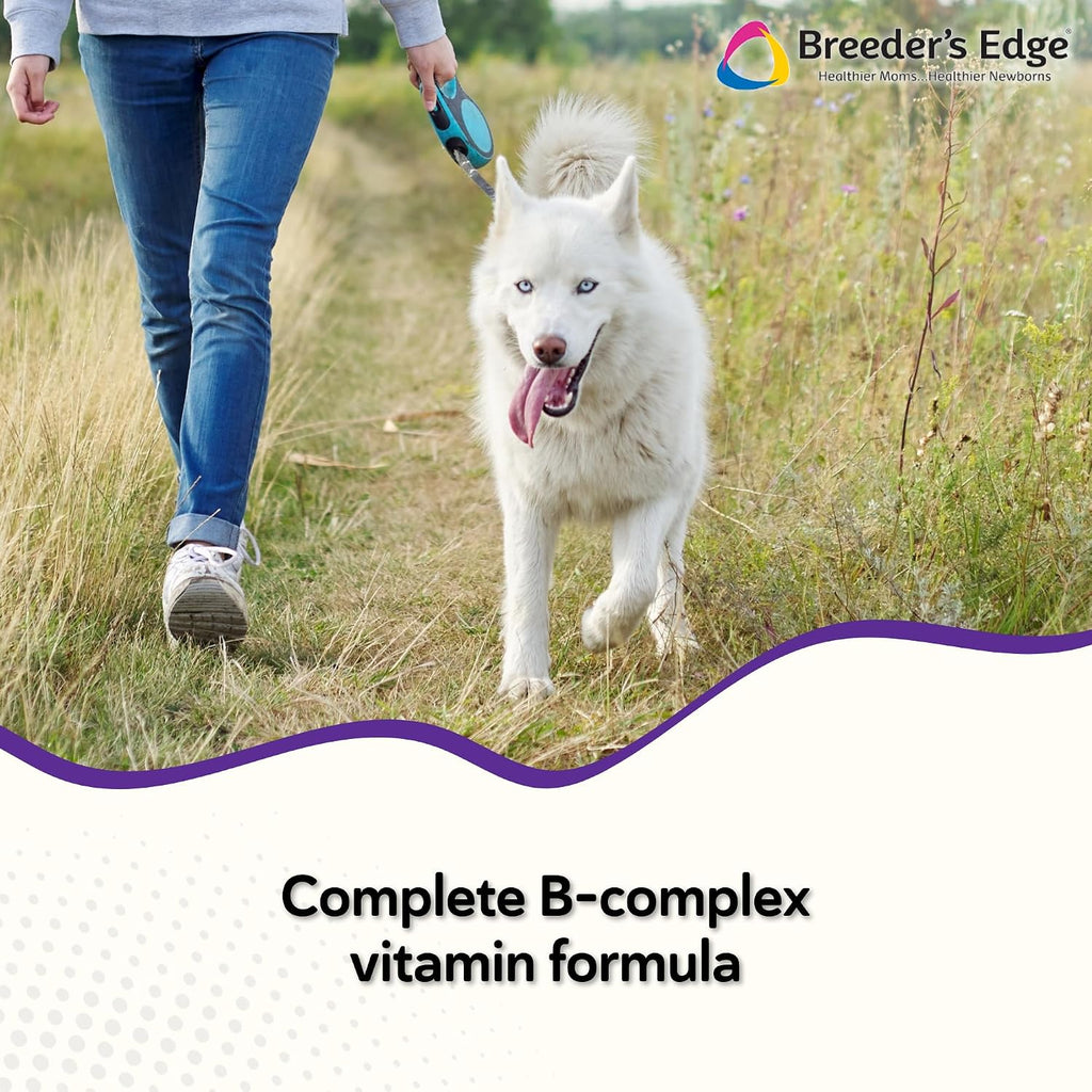 Breeder's Edge B Strong Líquido, Vitaminas B para Perros y Gatos, 237 ml