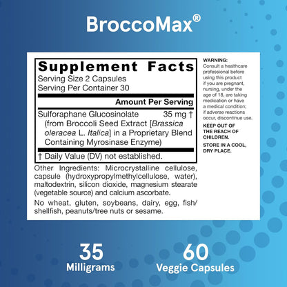 Jarrow Formulas BroccoMax Sulforaphane – Concentración: Verifica la cantidad de SGS por dosis. BroccoMax ofrece 35 – Image 6