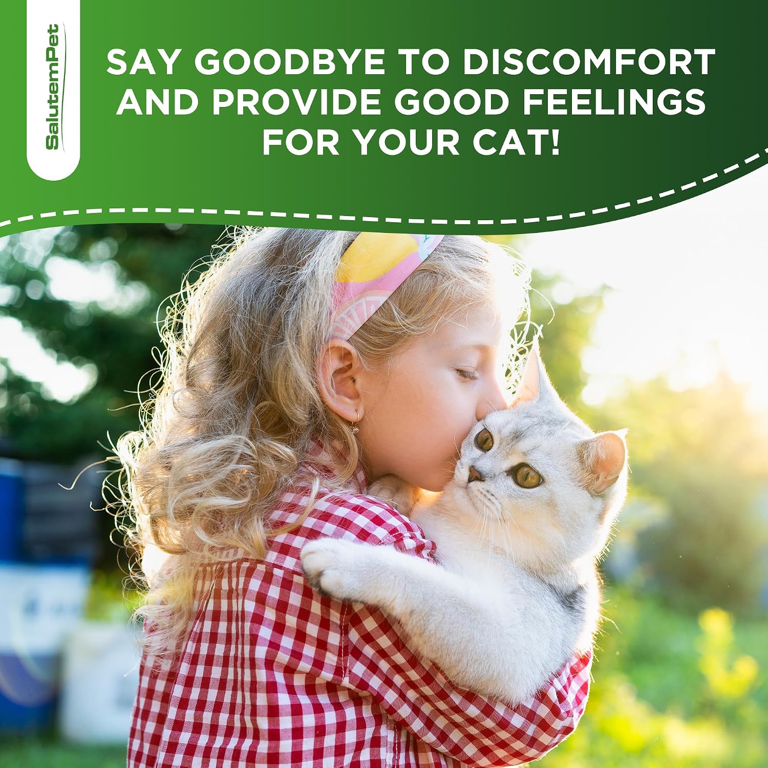 SalutemPet Cat Kidney Support - Cardo Mariano para Gatos - Suplemento Herbal para Riñones e Hígado - Sabor a Pollo - 2 oz