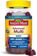 Nature Made Advanced Multivitamínico para Hombres Gomitas - 90 Gomitas, 30 Días