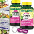 Choice Bundle: Prenatal Multi + DHA Completo Multivitamínico y Mineral – 240 Cápsulas Blandas (2 envases de 120)
