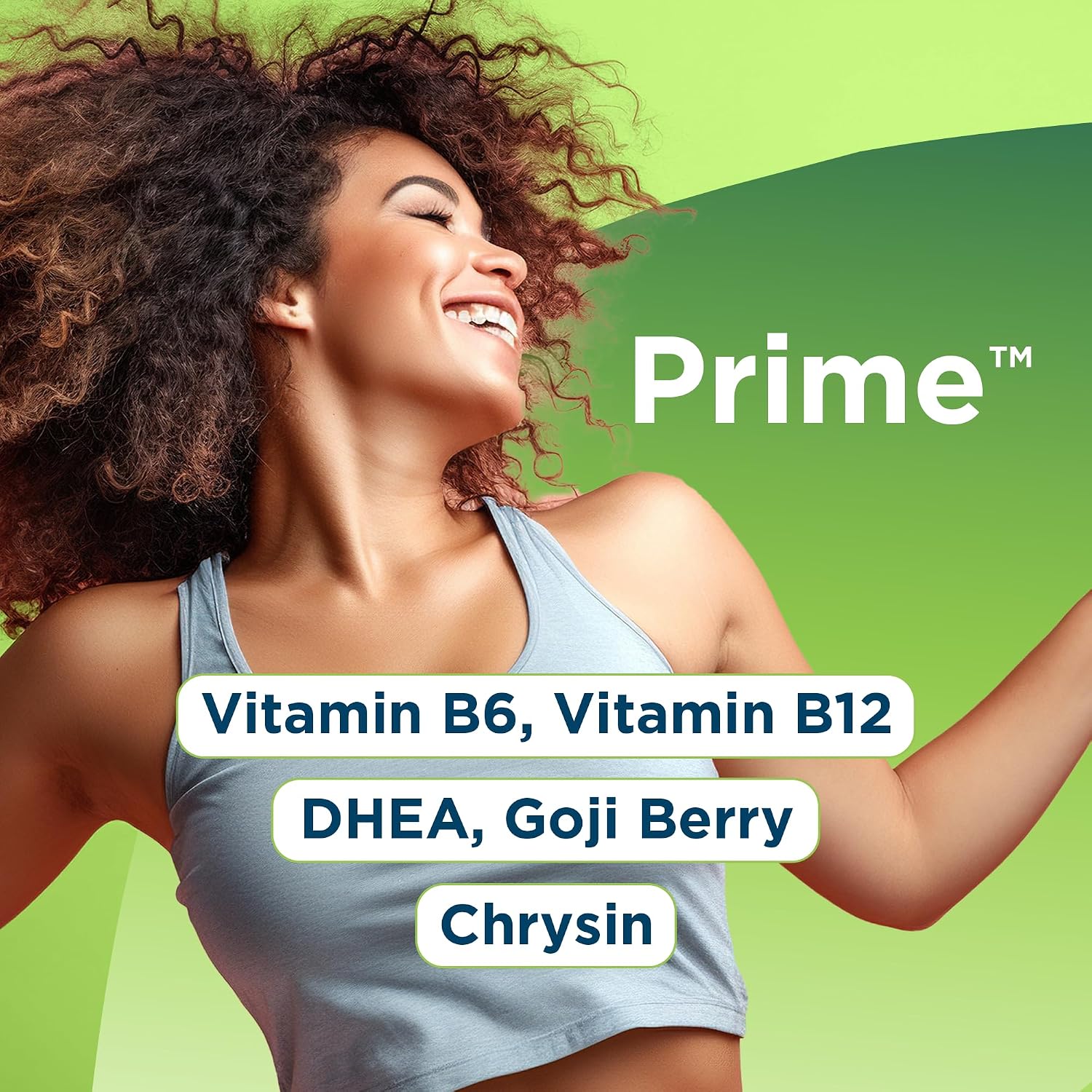 Univera Prime – Complejo con DHEA, Vitaminas C, B6 y B12 – 60 Cápsulas Vegetales