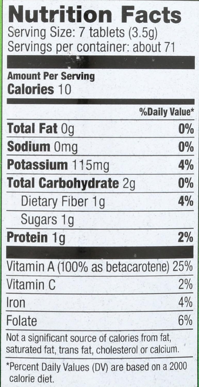 Pines Organic Barley Grass - 500 mg, 500 Comprimidos