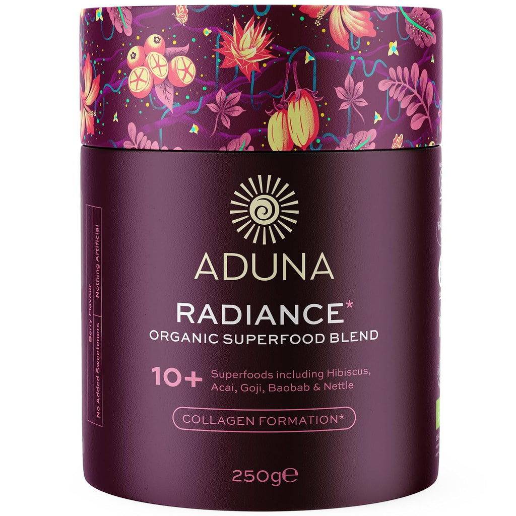 Aduna Organic Energy Superfood Blend - Mezcla de superalimentos orgánicos, 250 g