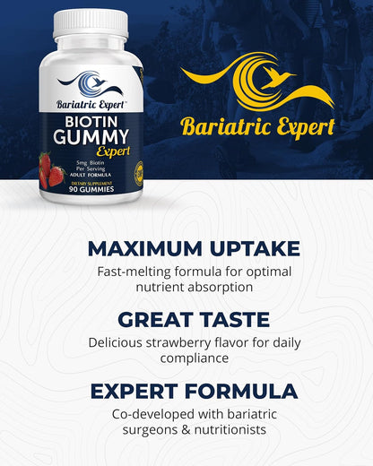 Bariatric Expert Biotina - Complemento de – Funcionamiento normal del sistema nervioso. – Image 5