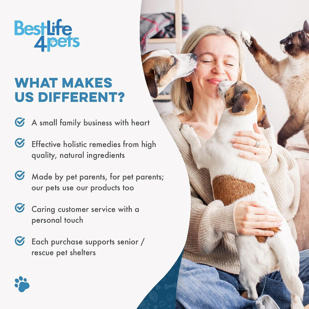 Fórmula para el Tratamiento de ITU y Salud Renal en Perros – Suplemento Urinario Natural – 400 Comprimidos Pequeños