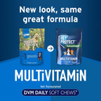 Pet Protect Multivitamínico para Perros, Fórmula DVM, 60 Chews Blandos Sabor Pollo