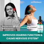 Echo Free Tinnitus Drops - Gotas para el Alivio del Zumbido de Oídos, Fórmula Natural, 2 Paquetes