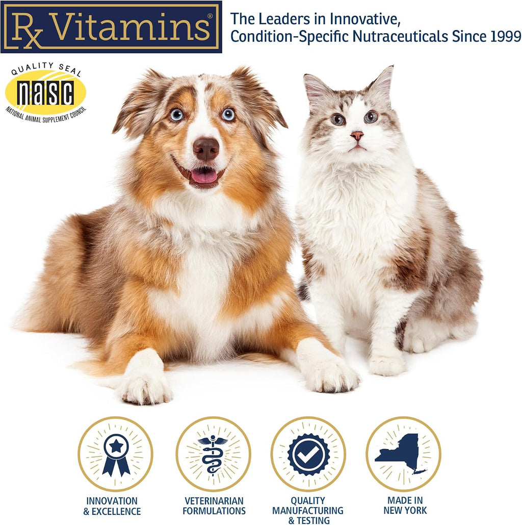 Rx Vitamins CurcuWIN - Curcumin for Dogs & Cats - Vitamins and Supplements, Allergy Relief - Provides Immune Support & Aids Digestive Support - Joint Supplement - 90ct