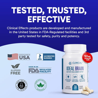 Clinical Effects Ideal Brain - Suplemento – Vitaminas del grupo B : Este complejo incluye vitaminas B6 y B12, – Image 7