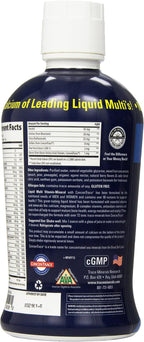 Trace Minerals – Liquid Multivitamin Mineral Complex with 72+ Ionic Minerals, B Vitamins & Antioxidants, Berry Flavor