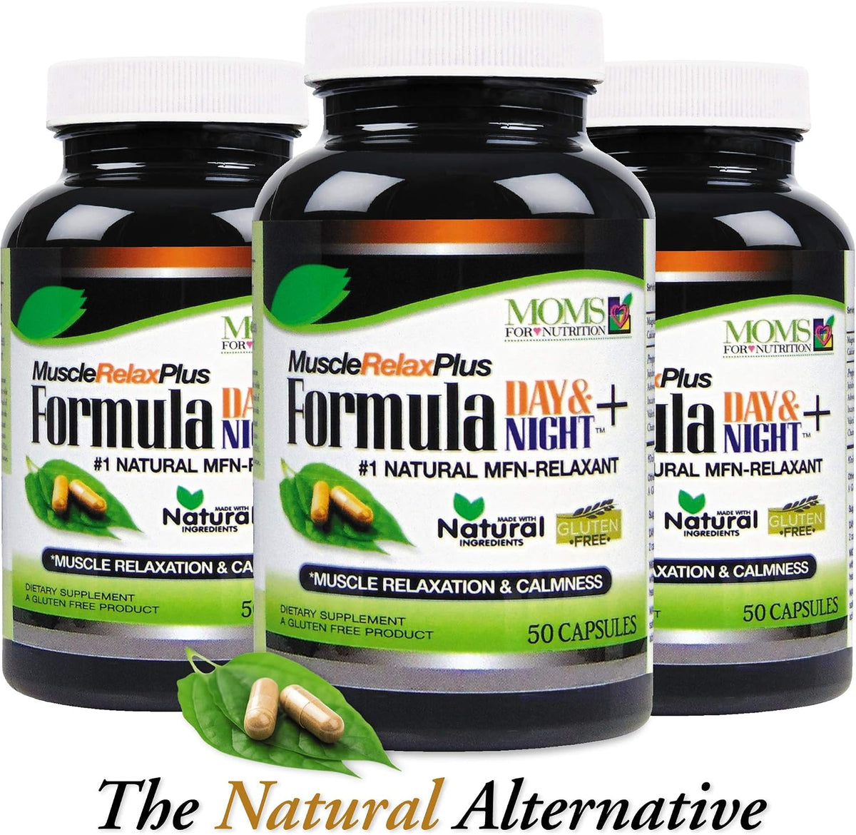 Moms For Nutrition Muscle Relax Formula Plus – Ayudar a mantener la flexibilidad y el confort muscular. – Image 5