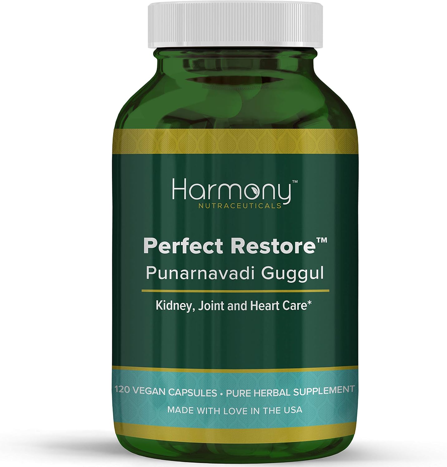 Punarnavadi Guggul - 120 Cápsulas Veganas - Harmony Nutraceuticals