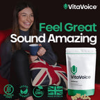 VitaVoice Nootrópicos y Vitaminas para Salud Vocal, Bienestar y Mente, 30 Cápsulas