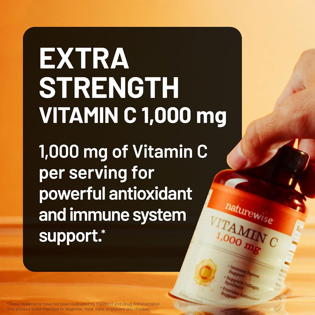 NatureWise Vitamina C 1000 mg - 60 Cápsulas Veganas