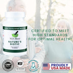 Nature's Biotic Berberine Supplement for Daily Wellness Support with Blend of Oregano, Garlic, Vitamins C & B6, Magnesium, and Zinc, 180 Cápsulas (Pack de 2)