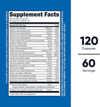 Nutricost Multivitamin with Probiotics 120 Vegetarian Capsules (2 Bottles)