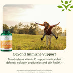 Swanson Vitamina C 1000 mg con Escaramujo, Liberación Prolongada, 250 Comprimidos