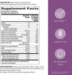 Centrum Prenatal Multivitamin Gummies con DHA y Ácido Fólico - Sabor Arándano Rojo y Naranja - 60 Gominolas