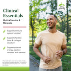 Terry Naturally Clinical Essentials - Complejo Multivitamínico y Mineral con Quelatos - 120 Cápsulas