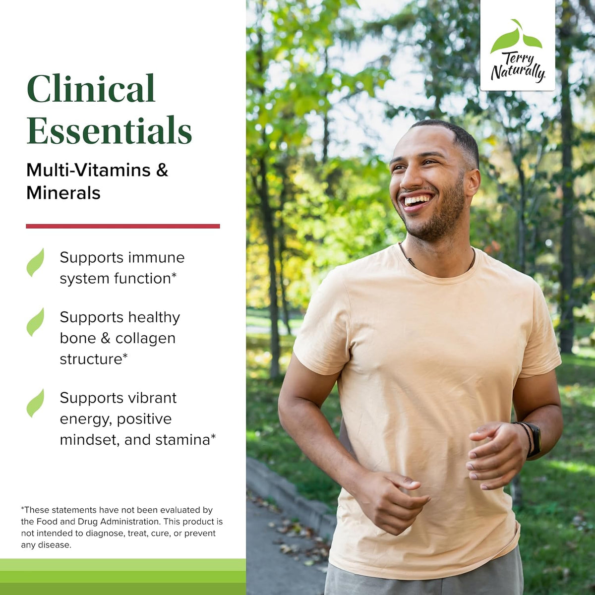 Terry Naturally Clinical Essentials - – Vitamina C: Favorece la función normal del sistema inmunitario y protege a – Image 3