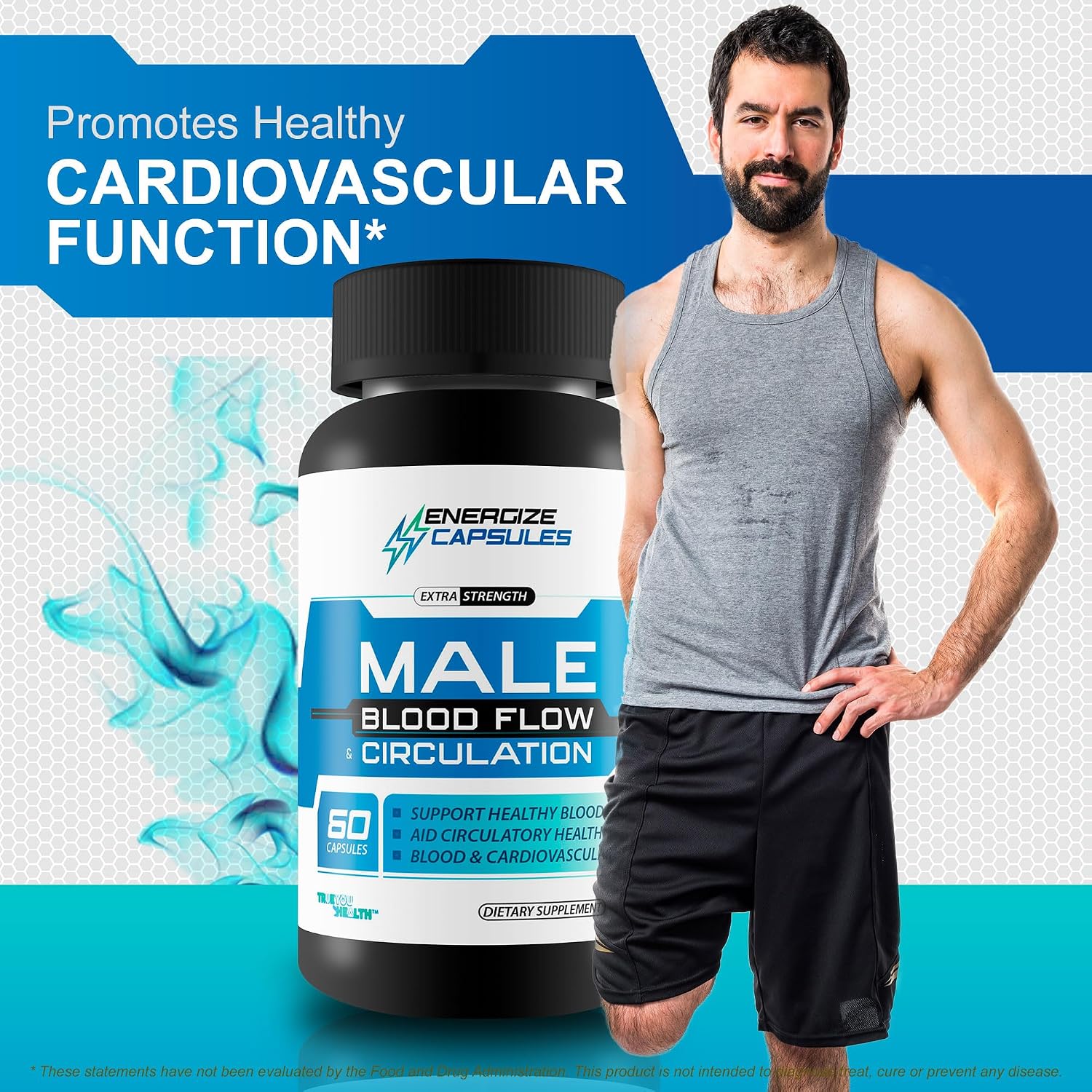 Energize Capsules - Apoyo a la Circulación Sanguínea para Hombres