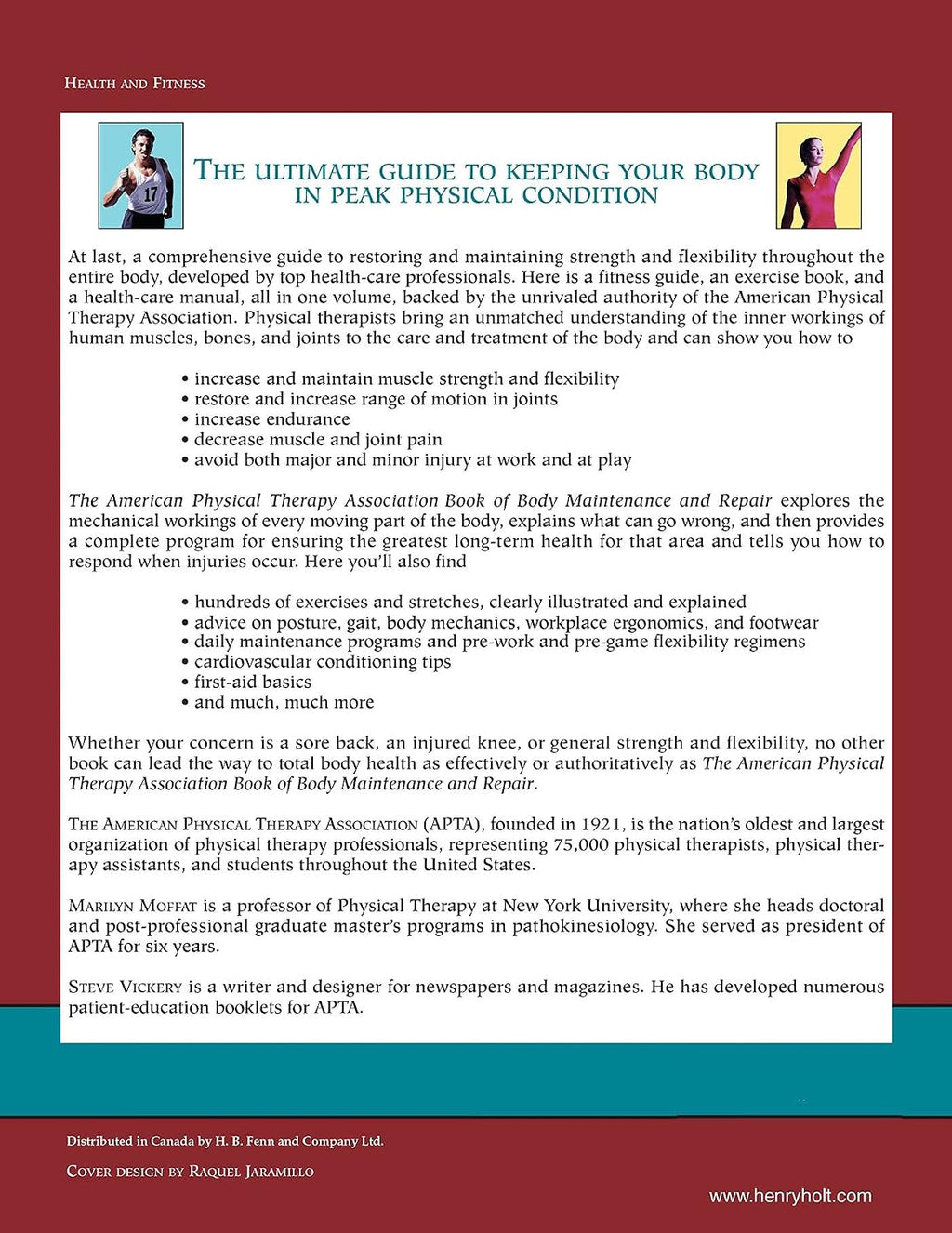 El libro de mantenimiento y reparación del cuerpo de la American Physical Therapy Association
