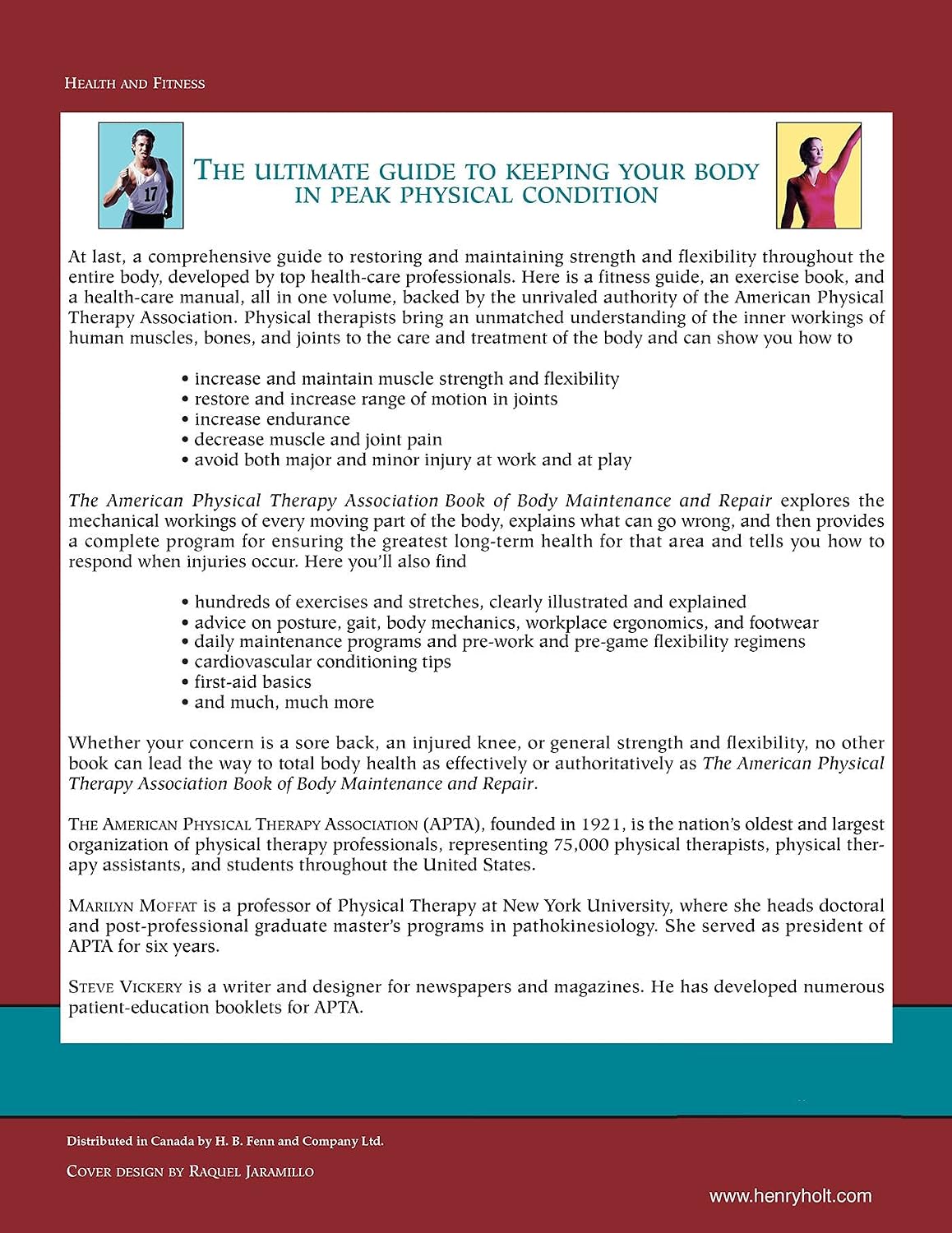 El libro de mantenimiento y reparación del cuerpo de la American Physical Therapy Association