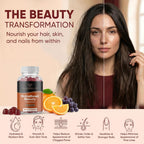 NutraBoost Beauty Gummies - Gominolas de Belleza con Biotina, Vitamina C y Aminoácidos