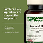 Standard Process Super-EFF – Suplemento dietético para los niveles de líquidos y energía – 150 cápsulas