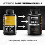 Gains in Bulk Real Vitamin C Masticable con Bioflavonoides Cítricos, 60 Comprimidos