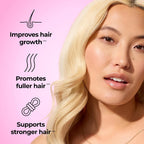 HUM Hair Strong - Suplemento para el Cabello con Biotina, Zinc y Vitaminas B12, 30 Cápsulas Veganas