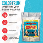 BodyBoost Calostro Bovino en Cápsulas - 100% Polvo de Calostro Bovino - 150 Cápsulas