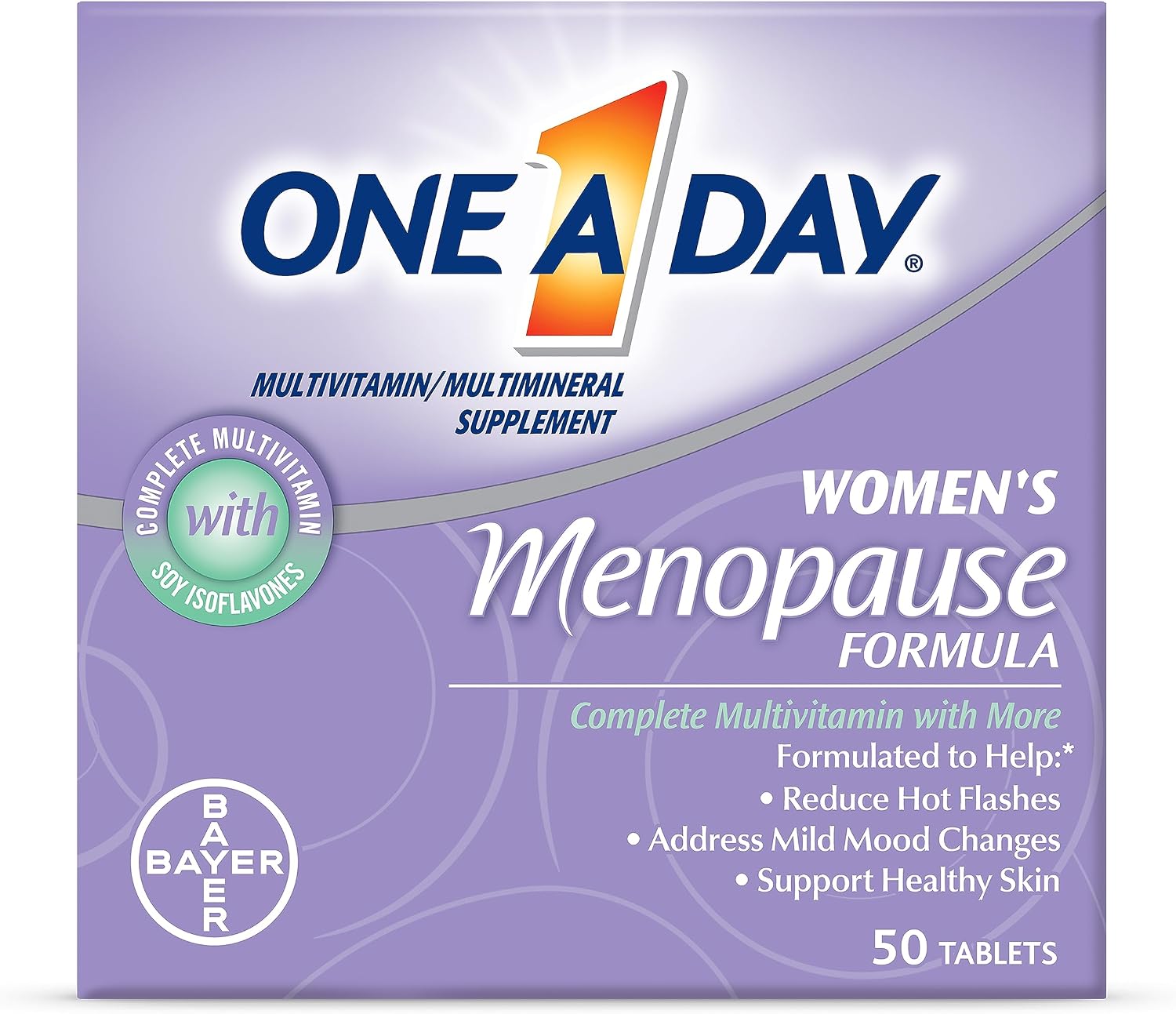 One A Day Multivitamínico para Mujeres en la Menopausia – 50 Comprimidos