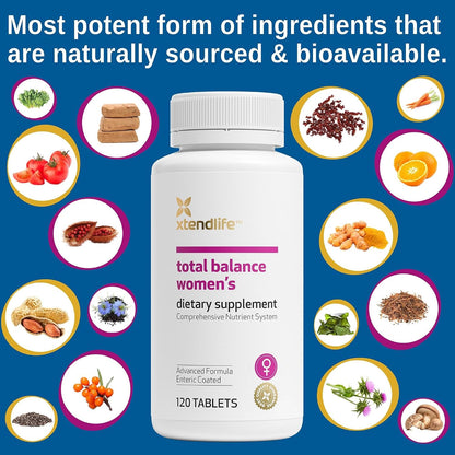 Xtendlife Total Balance Women's Multivitamin – Vitamina C: contribuye al funcionamiento normal del sistema – Image 6