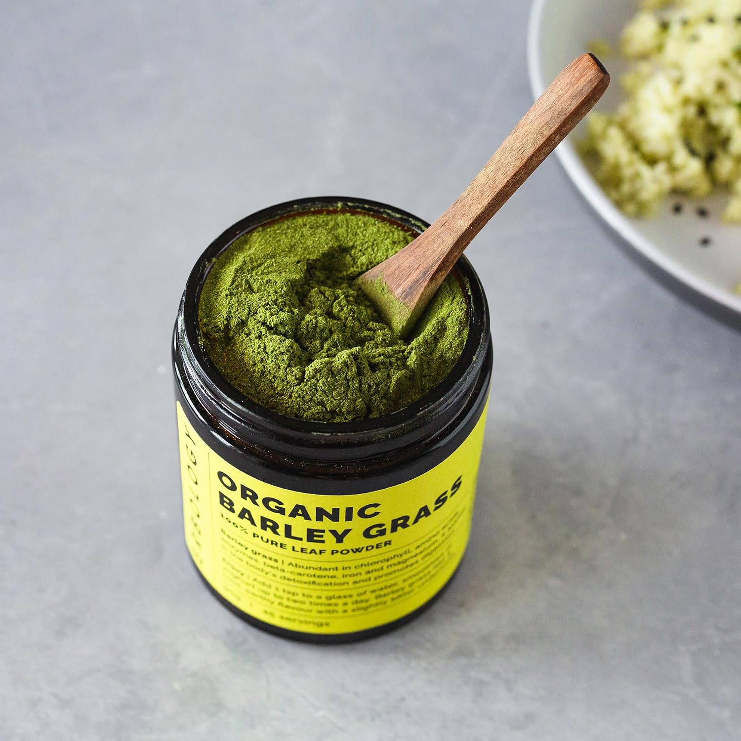 Erbology Organic Barley Grass Powder 3.2 oz (90 g) - 45 Servicios