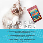 BodyBoost Calostro Bovino para Perros y Gatos - Suplemento Inmunitario Orgánico, Alivio de Alergias y Picazón, Salud Intestinal, Todas las Edades, 227 g
